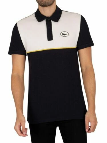 Chemises décontractées et hauts bleus Lacoste pour homme