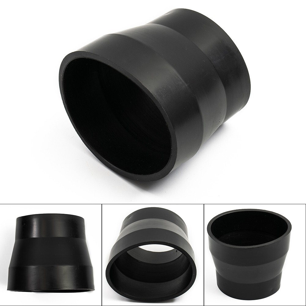 DIY Air Intake Connector Replacement Parts Pipe Tube Hose Black Rubber