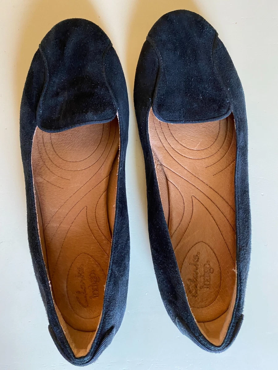 Black Suede Leather Flats size 9 Shoes | eBay