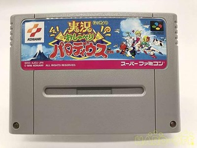 KONAMI SHVC-AJOJ-JPN Live Chatting Parodius Super Famicom