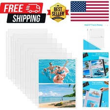 30 Pack Photo Sleeves for 3 Ring Binder - 5x7, for 120 Photos, Archival Photo...