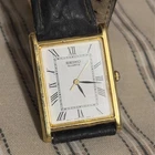 Seiko Tank 7N01-5B40 Quartz Watch White Dial Used From Japan Vtg