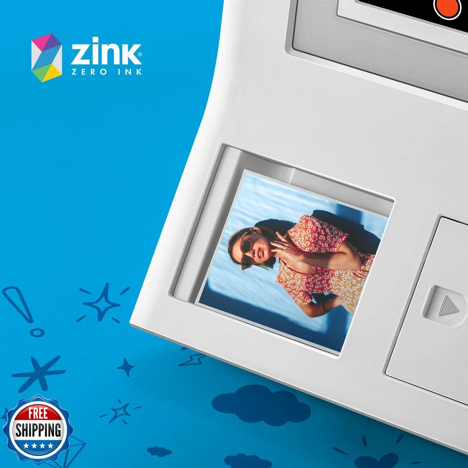 HP Sprocket 3.5 x 4.25” Zink Sticky-Backed Photo Paper (100 Pack) - Image 4 of 4