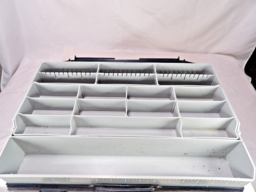 Vintage Flambeau Strike Force Tackle Box w/Slide Out Draw Tray Large -80’s - Picture 7 of 12