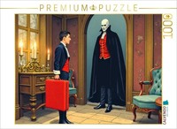 Calvendo Puzzle Dracula - First Encounter In Transylvania | 1000 Pieces, Finishe