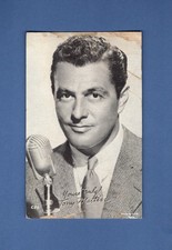 TONY MARTIN, Entertainer ~ 1950-60s Exhibit Supply Co/ESCO | Made in USA card B