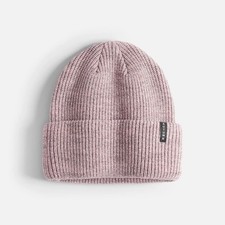 Autumn Select Solid Beanie Hat, Blush