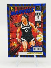 2025 Panini Donruss WNBA Jackie Young Net Marvels Blue Press Proof #15 Aces🏀