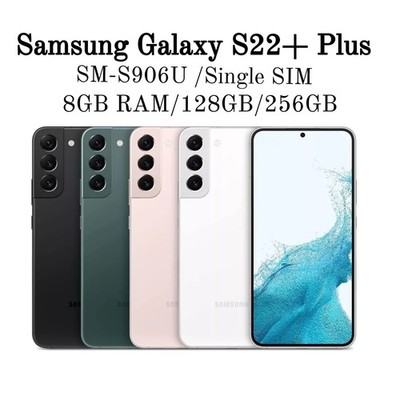 NEW UNLOCKED SAMSUNG GALAXY S22+ PLUS 5G SM-S906U1 128GB+8GB ALL