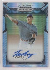 2019 Panini Prizm Draft Picks Auto Hyper Prizm 65/75 Josh Wolf #55 Auto 0us5