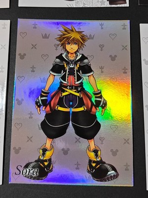 Kingdom Hearts art museum card Japanese Sora 1-010 1-015 premium