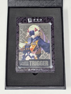 Zenless Zone Zero Trigger SILVER Metal Card ZZZ Anime Impulse