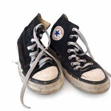 Converse Chuck Taylor All Star High Top Sneakers Black - Men  s 5/Women  s 7