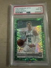 2020 PANINI DONRUSS OPTIC GREEN PULSAR #153 LAMELO BALL PSA 10