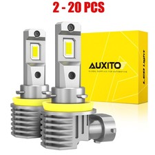 H11 H8 H9 H16 LED Headlight Super Bright 6500K White High/Low Beam Bulbs 2-20PCS