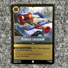 Disney Lorcana Wilds Unknown Plunger Crossbow 200/204 Foil