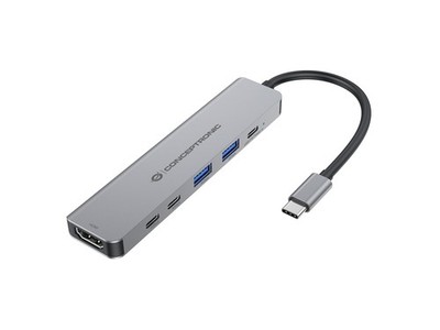 Conceptronic DONN33G Port Replikator und Dockingstation für Laptop Kabelgebunden U