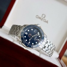 OMEGA Seamaster 300m 41mm Blue Ceramic Men’s James Bond Automatic Full Set VGC