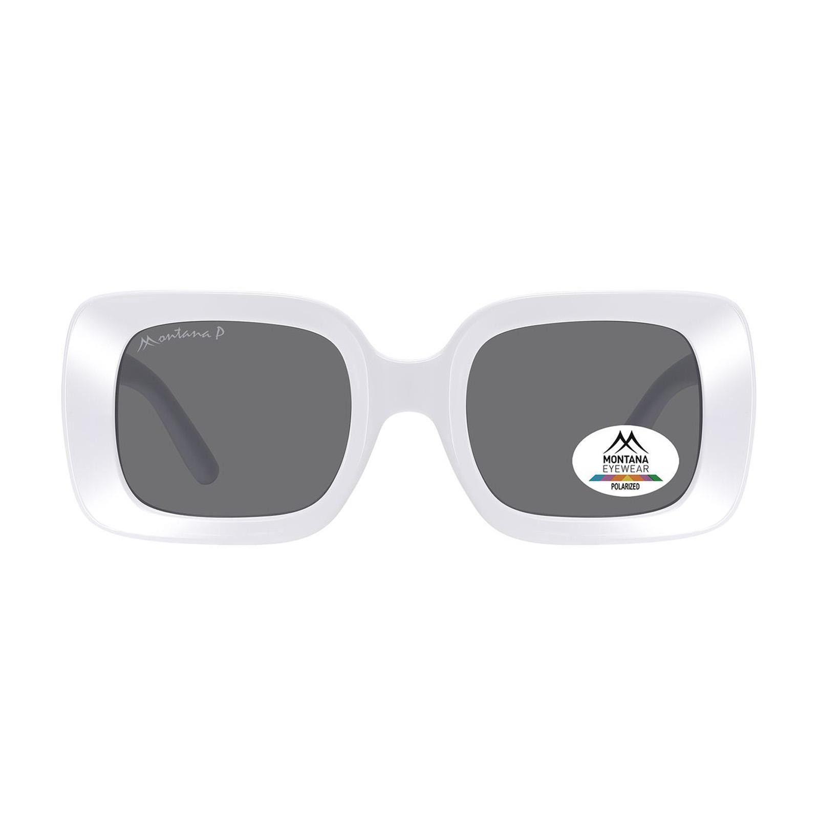 Montana Sunglasses MP68 D White Grey Polarized