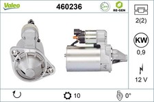 Anlasser Starter VALEO RE-GEN - AT 460236 +41.65€ Pfand 12V für HYUNDAI i10 2 BA