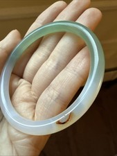         54 Mm Natural chalcedony Agate Bangle
