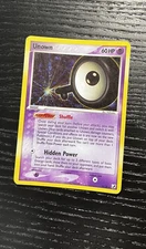 Unown Q Q/28 Unseen Forces Holo Rare Pokemon Card 