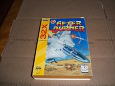 After Burner 32X Sega Genesis CIB (cleaned and tested)