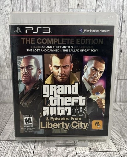 Grand Theft Auto IV -- Complete Edition (Sony PlayStation 3, 2008)