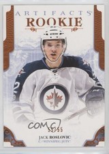 2017-18 Upper Deck Artifacts Rookies Orange 55/55 Jack Roslovic #178 w4h