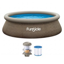 Funsicle 10 x 30 QuickSet Ring Top Above Grou...
