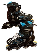 BladeRunner Advantage Pro XT W Inline Skates Size 8 Woman Black Blue Brand New