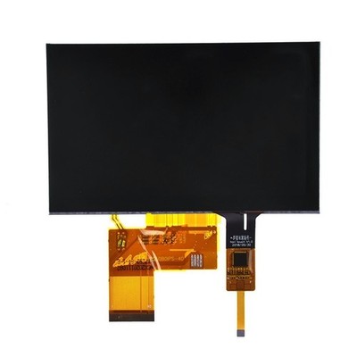 5-inch 800×480 capacitive touch screen, LCD screen,   display 400：1 #wd