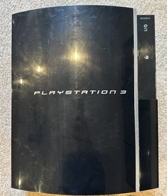 Sony Playstation 3 PS3 40 GB Fat Console Model CECHG01 w/ Controller & 2 Games