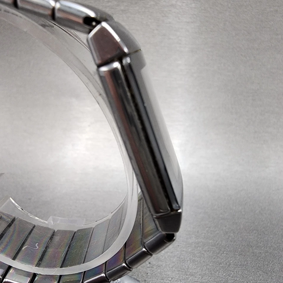 Rado Diastar Watch Men 29mm Silver Dial Ceramic Date Rectangle 152.0332.3 NewBat - Image 4 of 4