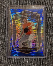 2021 Panini Select Justin Verlander #d /13  Premier Blue Pulsar Prizm #149 MVP