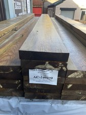 9X2 TREATED TIMBER JOIST C24 STRENGTH GRADED - 3 METER LENGTH - £16