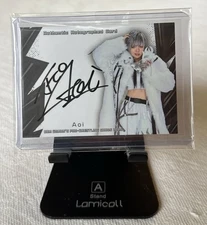 Aoi BBM 2025 Women's Wrestling Autograph Card 95/100 JTO Just Tap Out Joshi