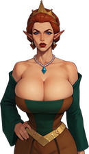 Queen Marlena Elf Vinyl Car Decal Sticker 7