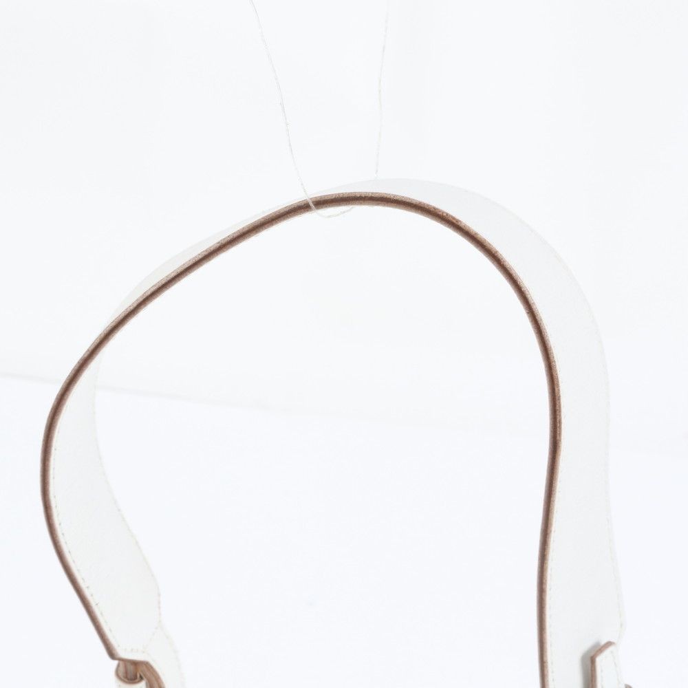 Gucci 92707 White Leather Shoulder Bag Women's Crossbody Authentic Rare thumbnail 2