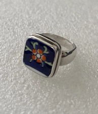 China Baroque 925 Sterling Silver Statement R...
