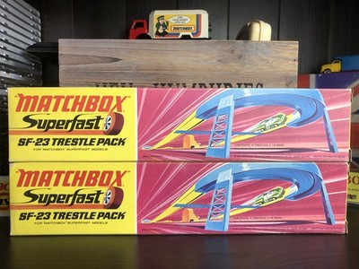 1xMatchbox Superfast Track Pack SF-23 Trestle Pack Mint 1.First OVP VNM von 1970