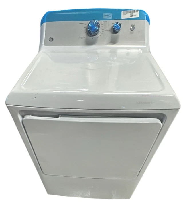 GE 7.2 cu ft Capacity Electric Dryer Up To 120 feet Venting Reversible Door - Image 3 of 4