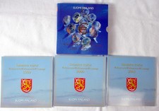 KMS Kursm&uuml;nzsatz FINNLAND 1999 2000 2001 Triple-Set - 24 M&uuml;nzen (101164)