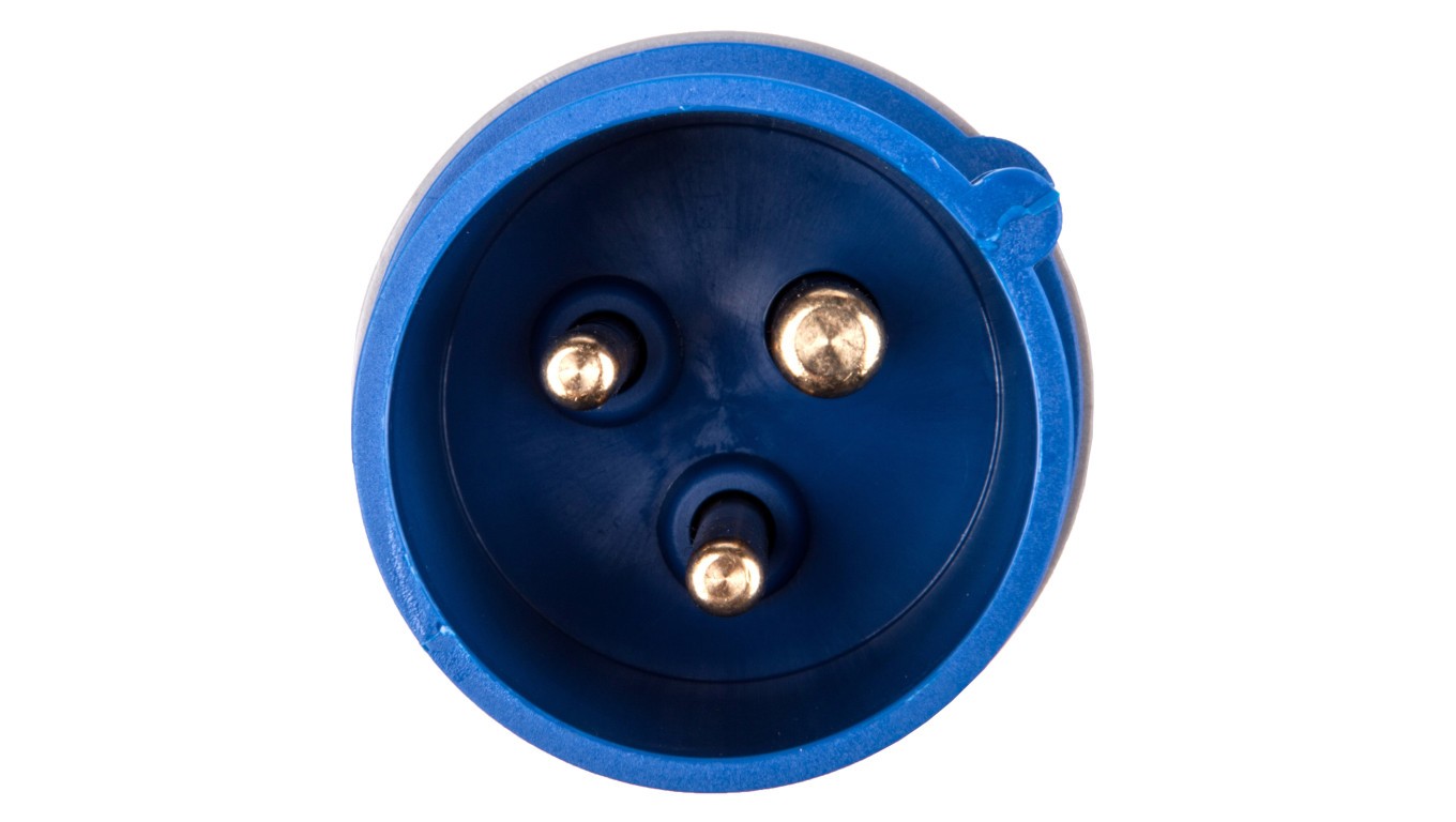 Portable Plug 16A 3P 230V Blue IP44 TURBO SHARK 013-6TT