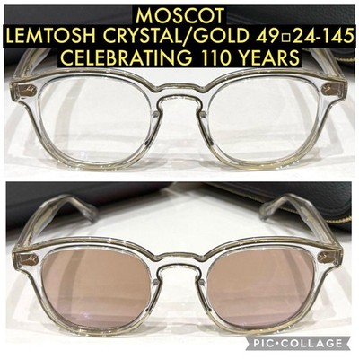 [BRAND NEW] 110TH ANNIVERSARY LIMITED EDITION MOSCOT LEMTOSH 49 CRYSTAL PHOTOC