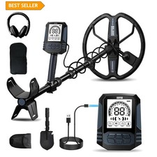 All-in-One Adventure Metal Detector Kit - Fast Charging, Waterproof Ergonomic