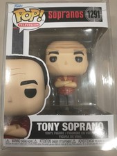Figura Vinilo Funko Pop Los Soprano Tony Soprano #1291 RARA COMO NUEVA con estuche🔥