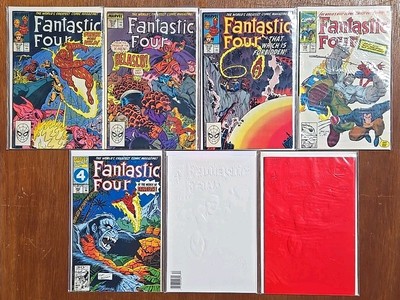 Fantastic Four #313 314 316 348 360 371 + Variant Comic Lot of 7 Copper Age 