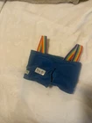 1983 Cabbage Patch Kids Koosas Cat Rainbow Pride Cordoroy Overalls Fits 14” Doll