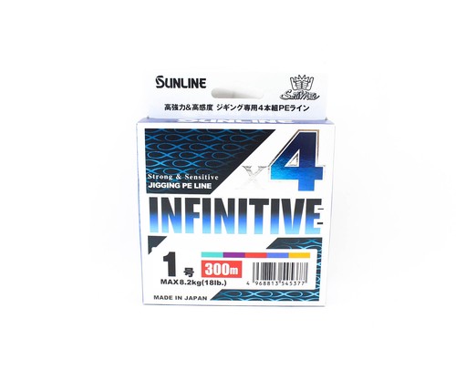 Bobinage Sunline Siglon X4 PE 150m - Multi, 0.6 PE (10LB), Diamètre 0.132mm
